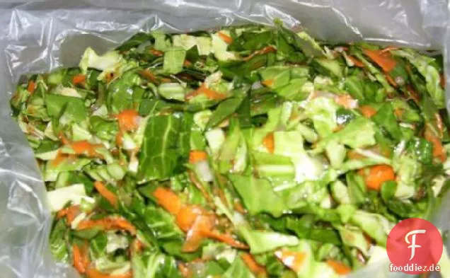 Gefrierschrank Krautsalat
