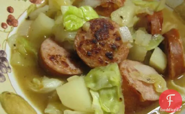 Altmodische Kohlsuppe