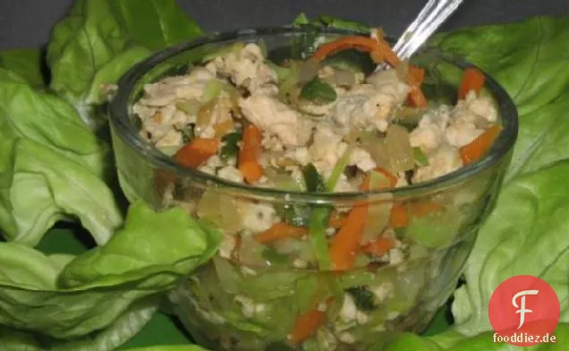 Hühnchen Salat Wraps