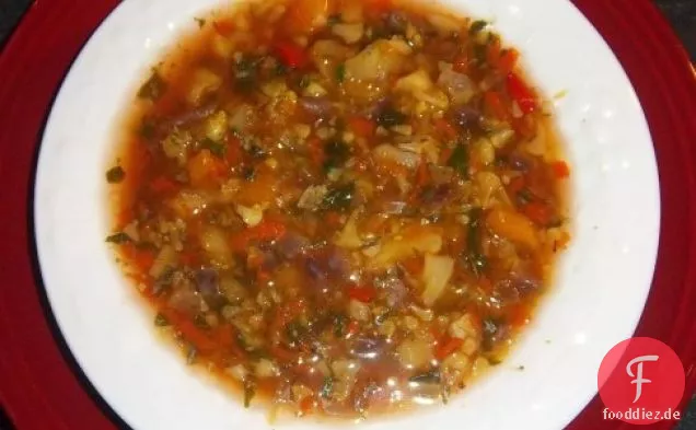 Vitaminreiche Gemüsesuppe