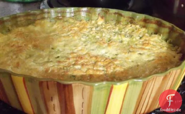 Käsiger Kohlauflauf
