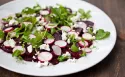 Gerösteter Rüben-Rettich-Salat mit weißer Trüffelvinaigrette