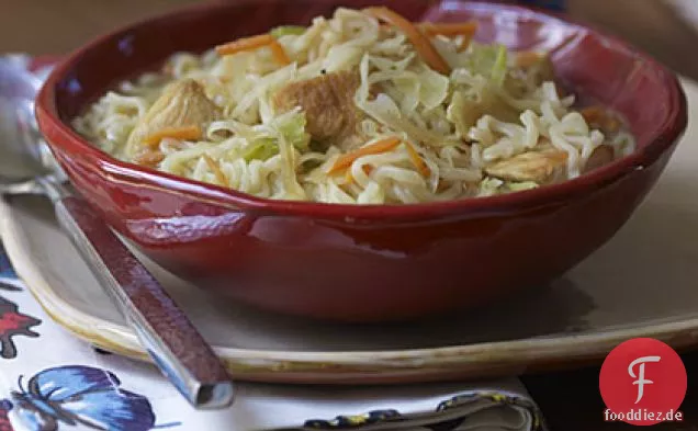 Schnellste Hühnernudelsuppe
