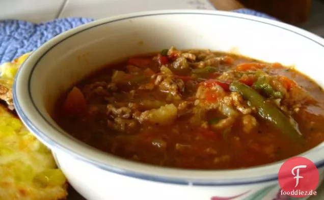 Soul Warming Veggie Rindfleischsuppe