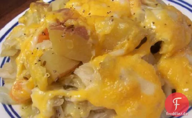 New England Abendessen Au Gratin