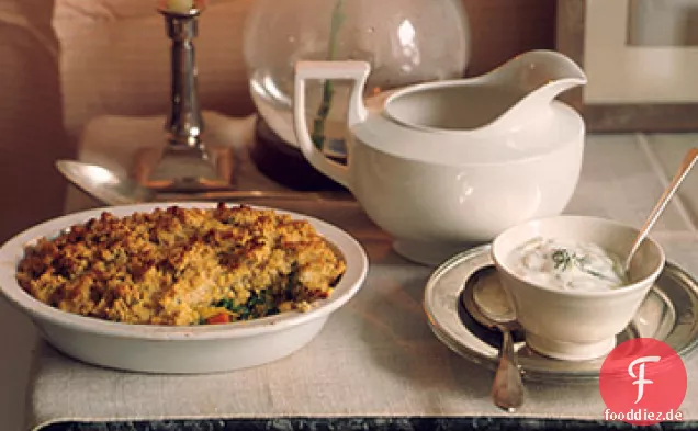 Curry-Kichererbsen-Potpie