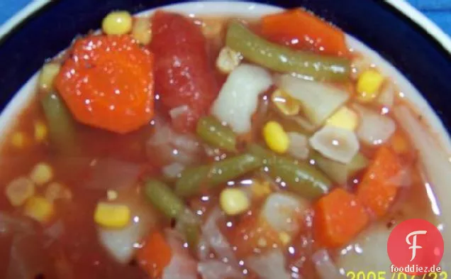 Gemüsesuppe
