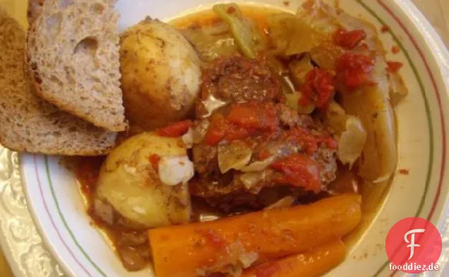 Slow Cooker Ranch Abendessen