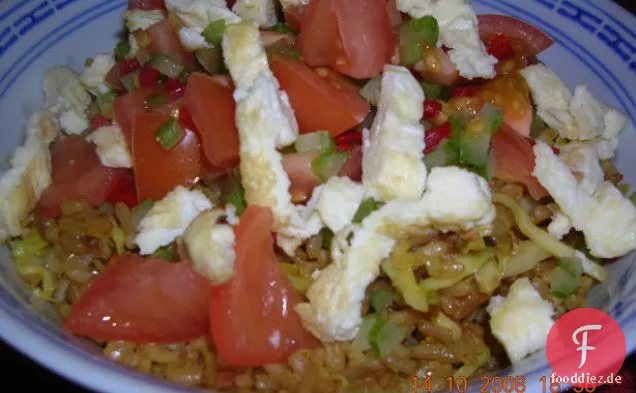 Vegetarische Nasi Goreng (Gebratener Reis)