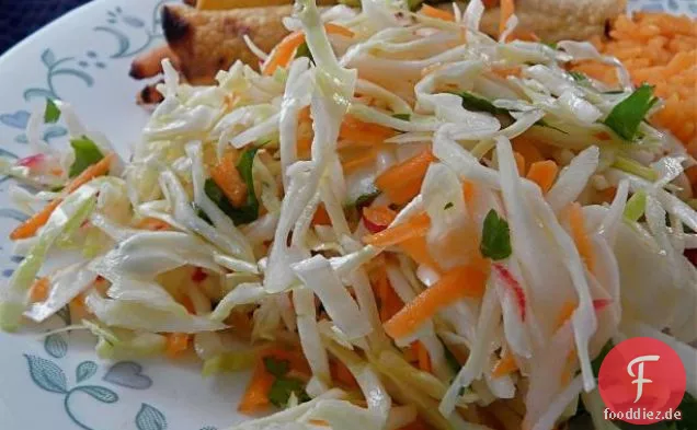 Mexikanische Cole Slaw (Keine Mayonnaise)