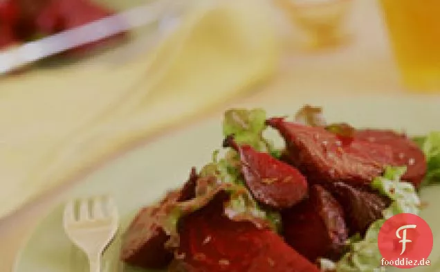 Gebratener Rübensalat