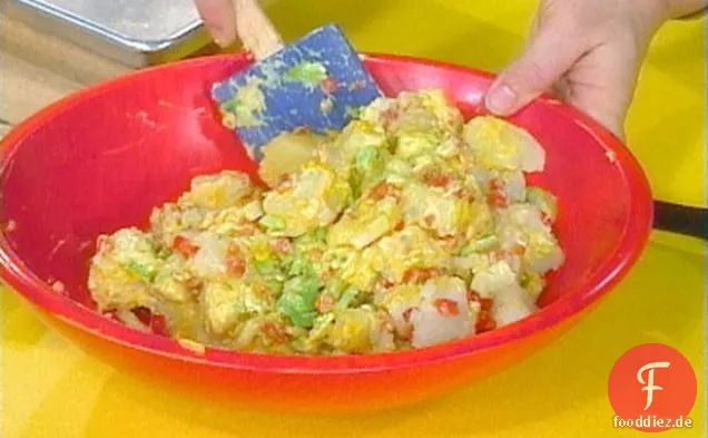 Gelber Senf-Kartoffelsalat
