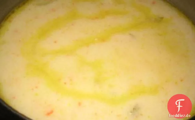 Hühnersuppe (Griechisch, mit Avgolemono - Ei/Zitronensauce)