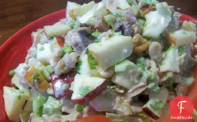 Apfel-Land-Hühnersalat