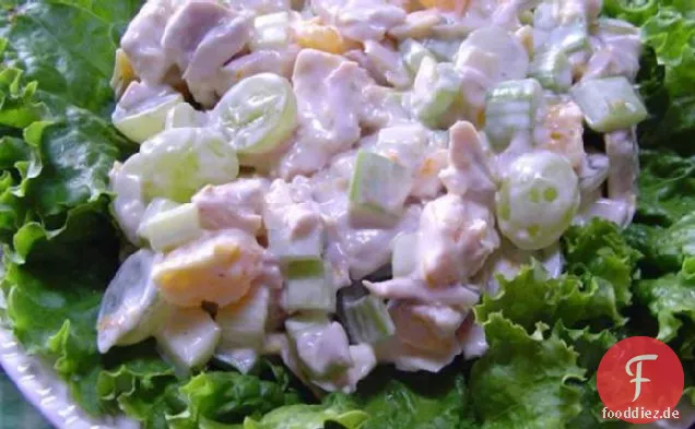 Orangenfrucht-Hühnersalat
