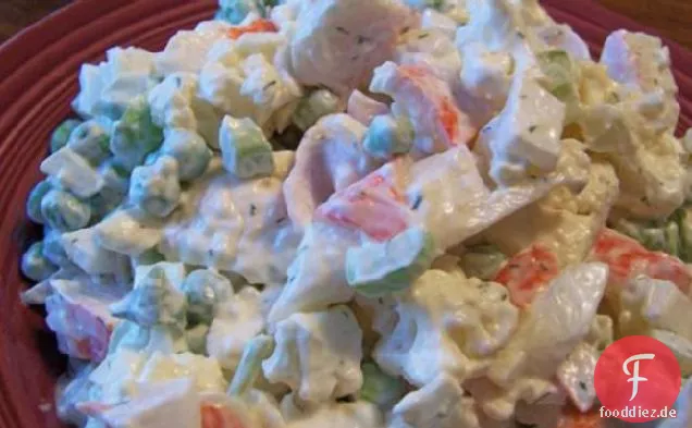 Dees Blumenkohl-Meeresfrüchte-Salat