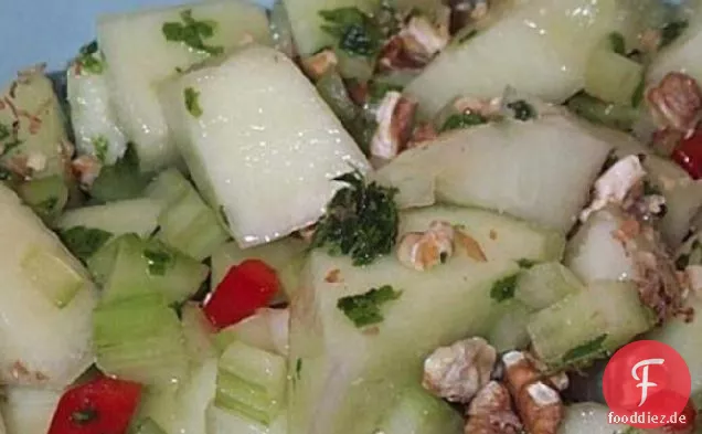 Honigtau-Walnuss-Salat