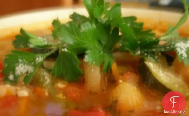 Vegetarische Minestrone