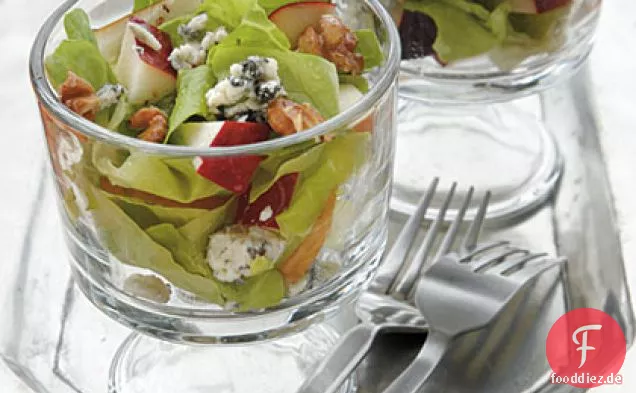 Knuspriger Apfel-Birnen-Salat