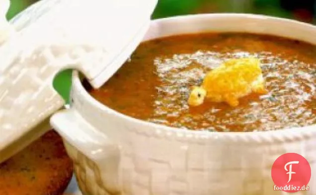 Klassisches Rezept für Schildkrötensuppe
