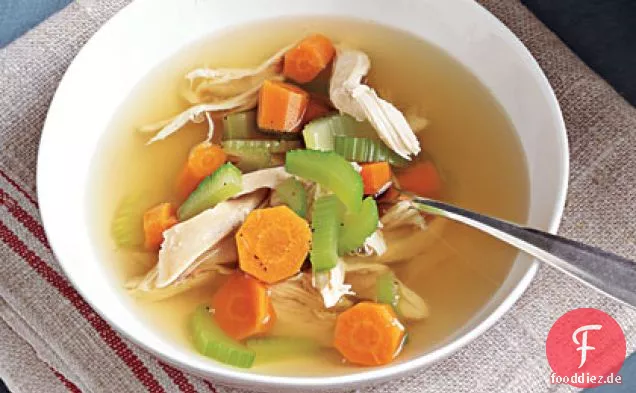 Klassische Hühnersuppe