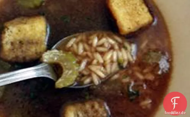 Einfach leckere Reissuppe