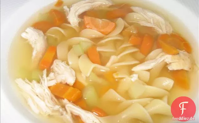 Huhn Zitronensuppe W / Reis und Gemüse