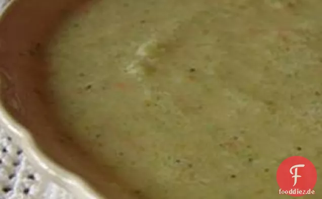 Creme von Brokkolisuppe III