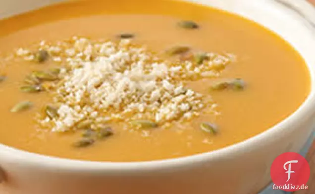 Geröstete Butternut-Kürbis-Suppe