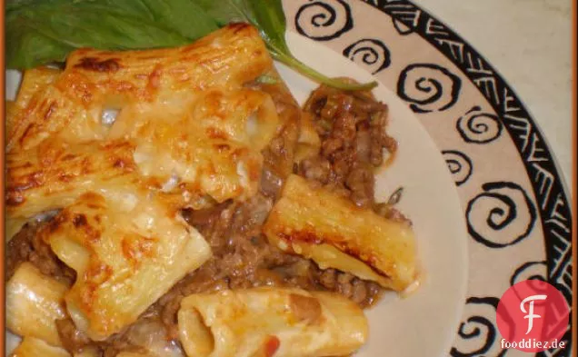 Pasta Bolognese Mit Käse
