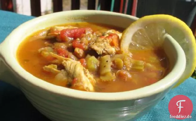 Marokkanische Suppe, um den Bauch zu füllen