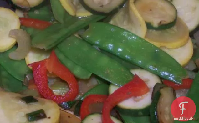 Leckere Zitronen-Paprika-Gemüse