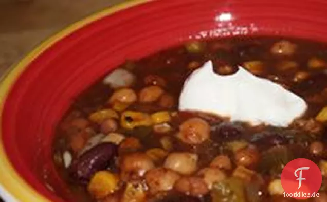 Omas Slow Cooker Vegetarisches Chili