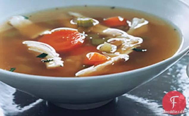 Hühnersuppe mit Reis