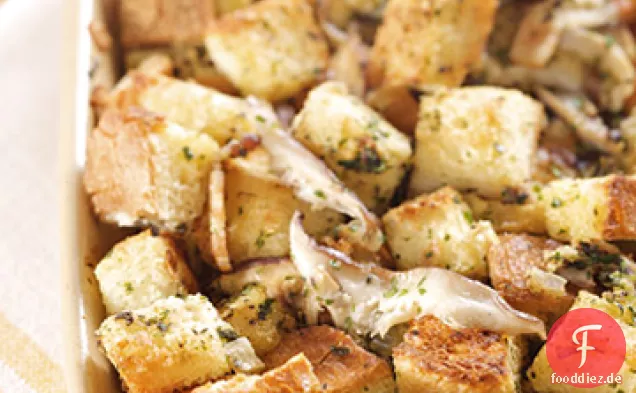 Braune Butter, Salbei und Pilzfüllung