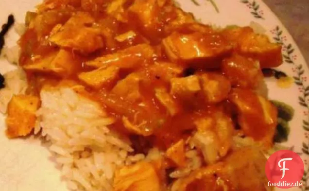Indien-Hähnchen-Curry