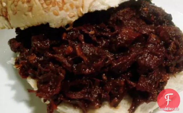 Spritzige Barbecue-Sandwiches
