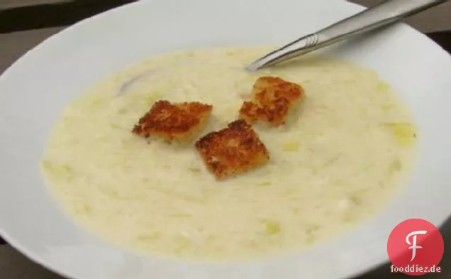Lauch Zwiebel Bisque
