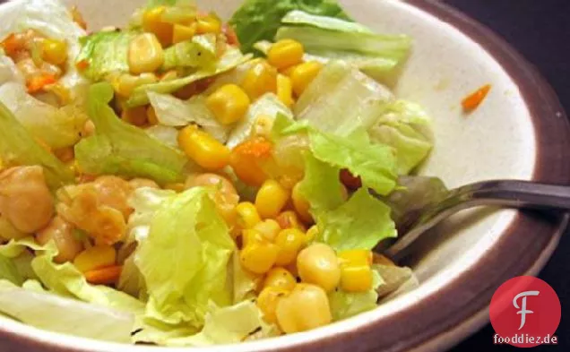 Marinierter Kichererbsensalat