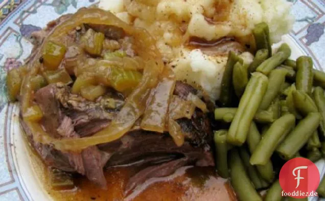 Homestyle Pot Roast für den Crock Pot!