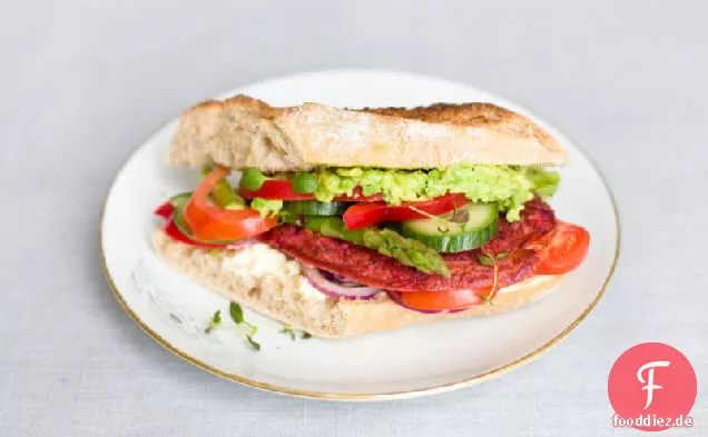 Rote Beete & Hirse Burger