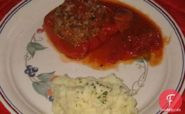 Slow Cooker gefüllte Paprika