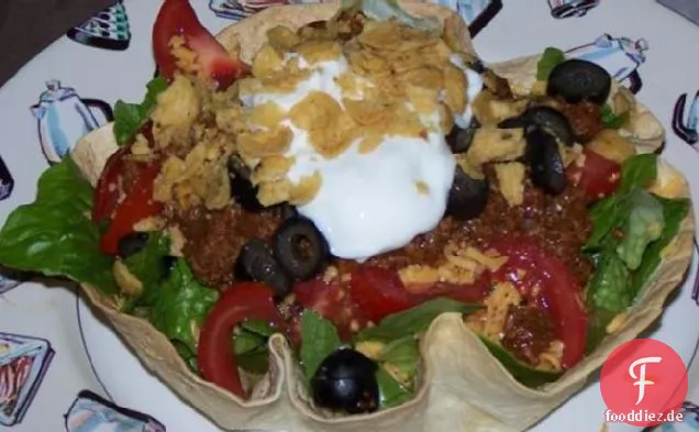 Westlicher Taco-Salat