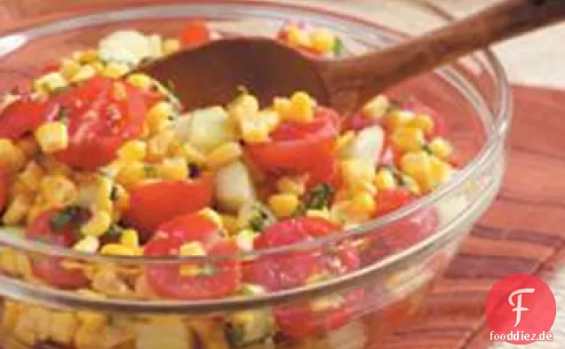 Kirschtomate Mais Salat