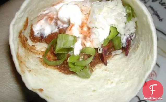 Taco-Salat Wraps
