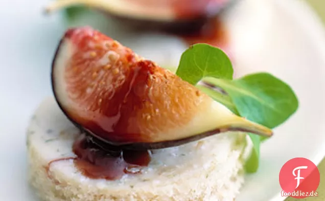 Gorgonzola Dolce mit Feigen und Portwein