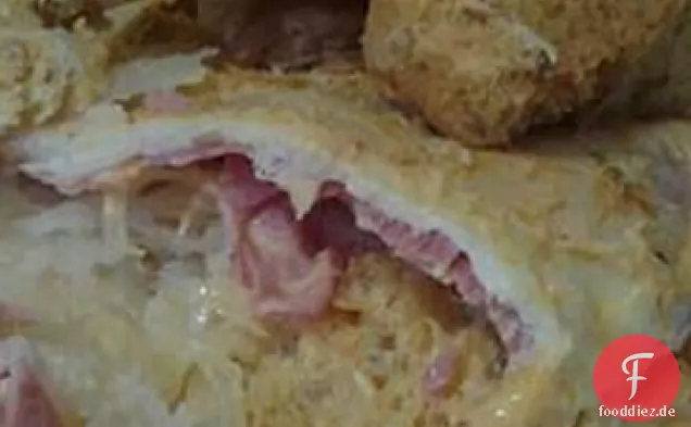 Reuben-Pierogie-Auflauf