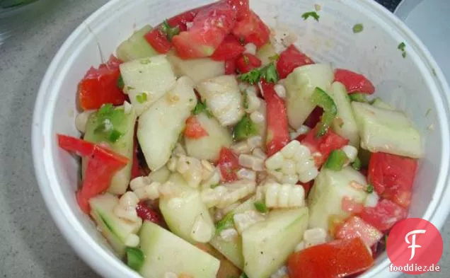 Schwarzer Bohnensalat