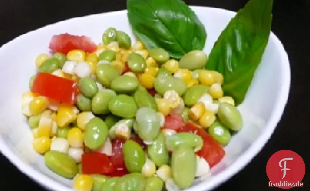 Edamamae Succotash-Salat