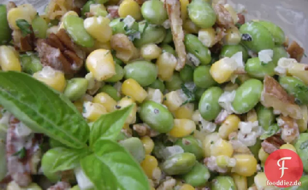 Edamame (Sojabohnen) & Maissalat